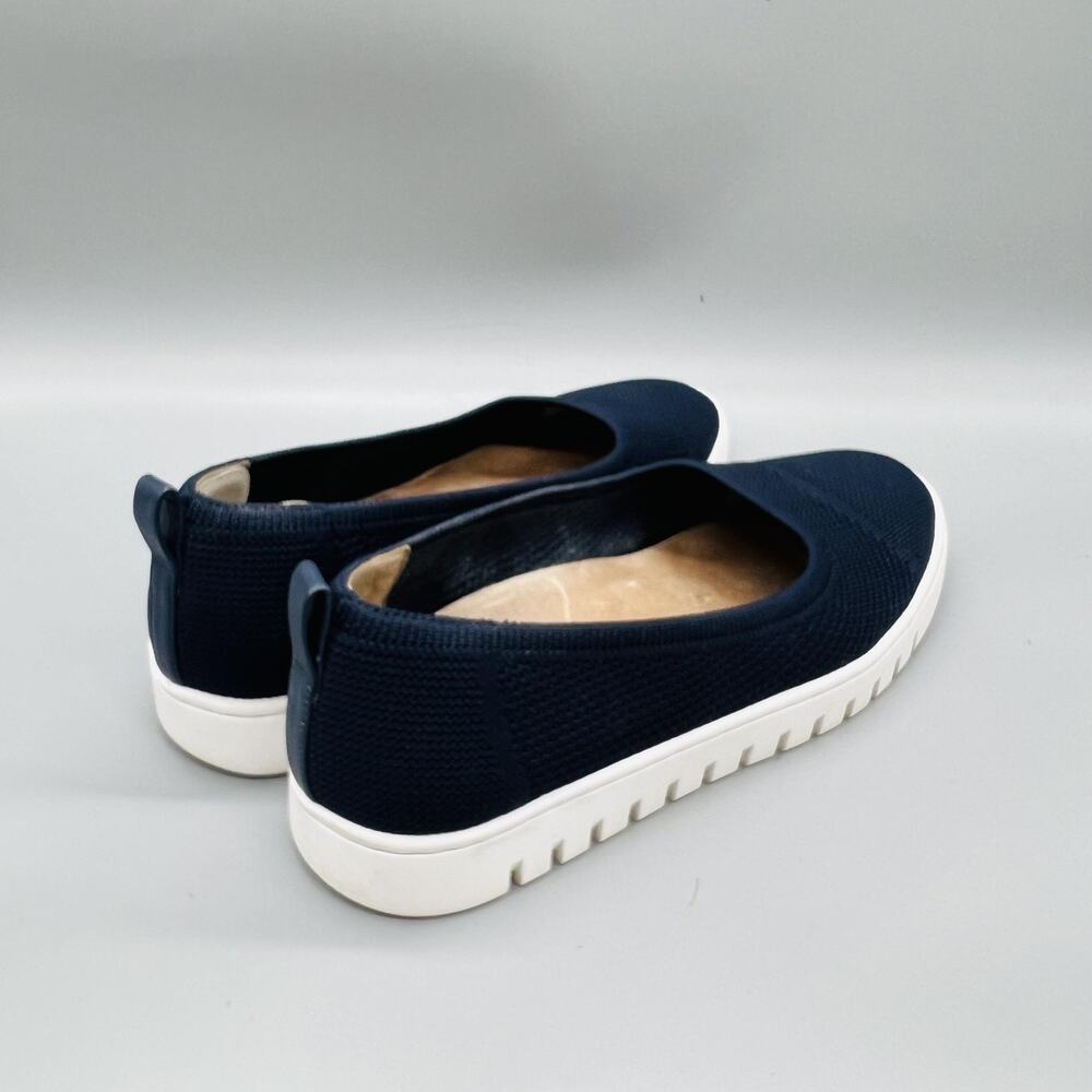 Vionic Shoes Womens 9.5 Blue Knit Uptown Skimmer Ballet Flats Slip On Comfort - Picture 7 of 11